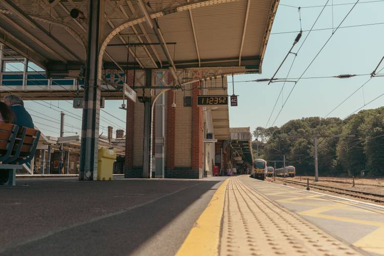 View of Ipswich Railway station