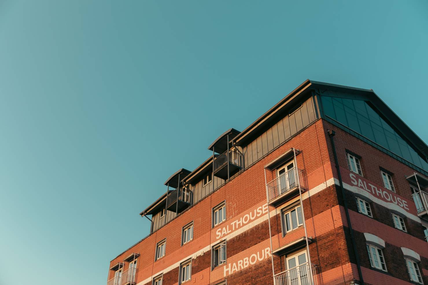 View of a hotel on Ipswich waterfront