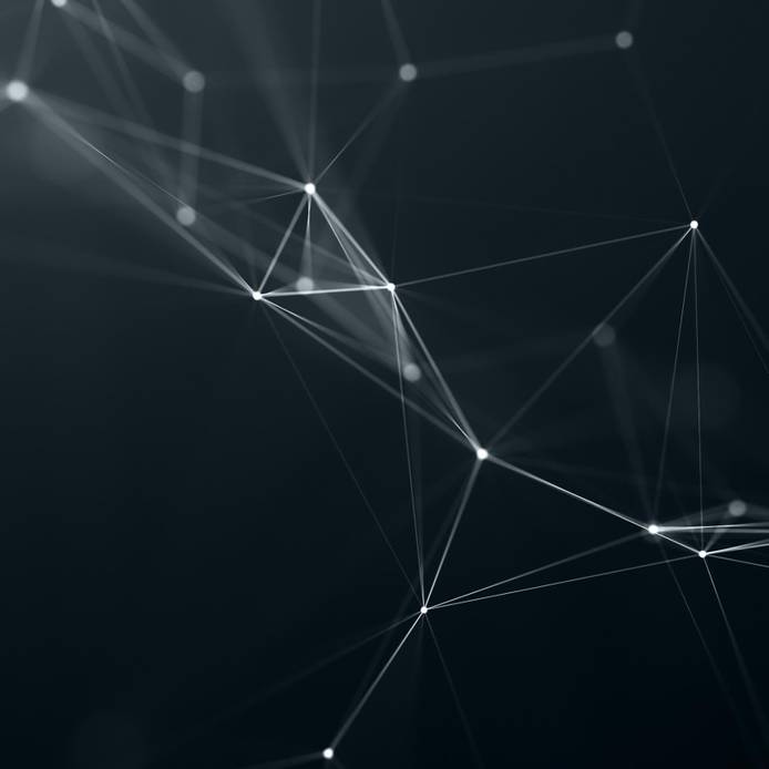 Handprint from a powdered substance