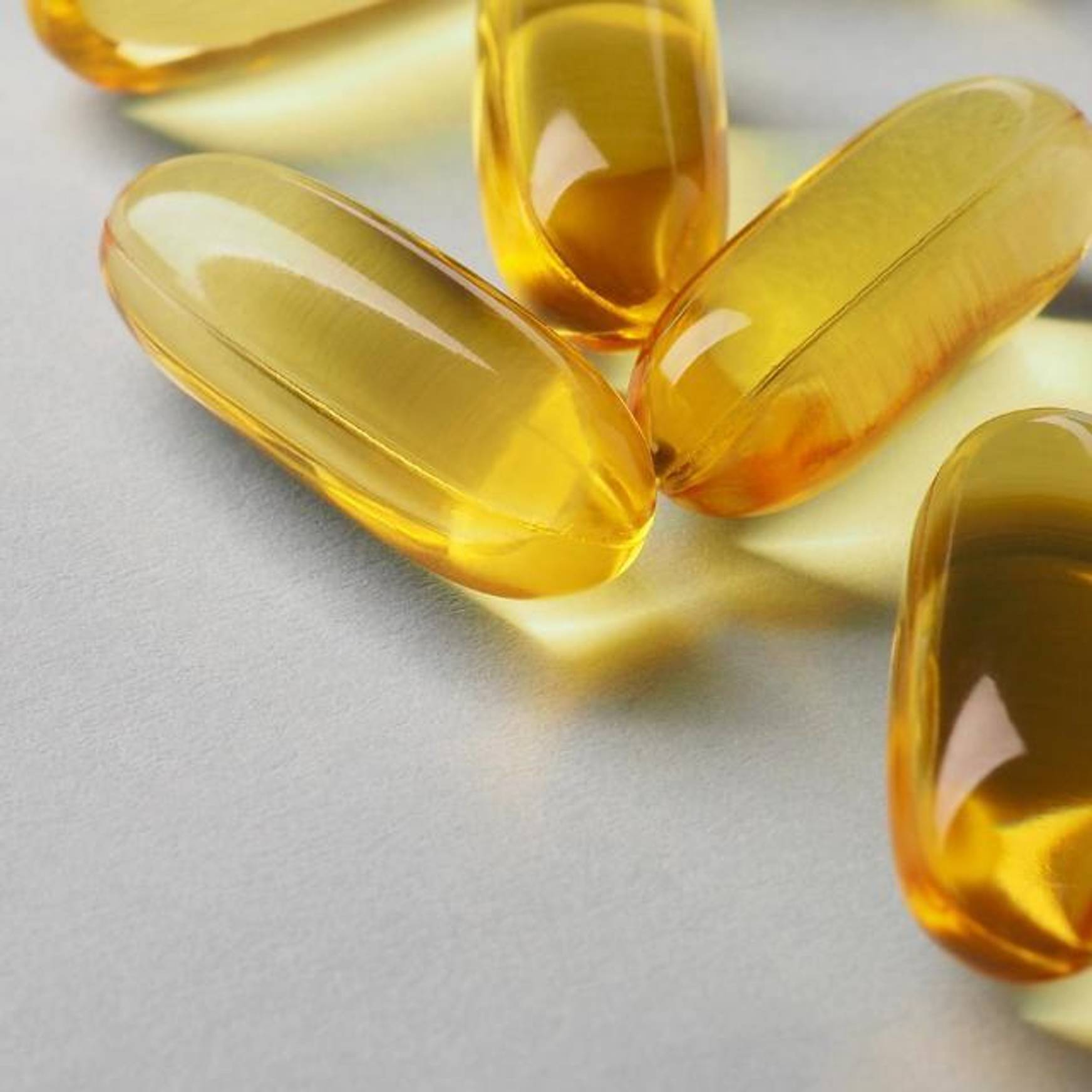 Fish oil capsules