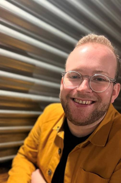 Henry, graduate from the BA (Hons) Childhood Studies course