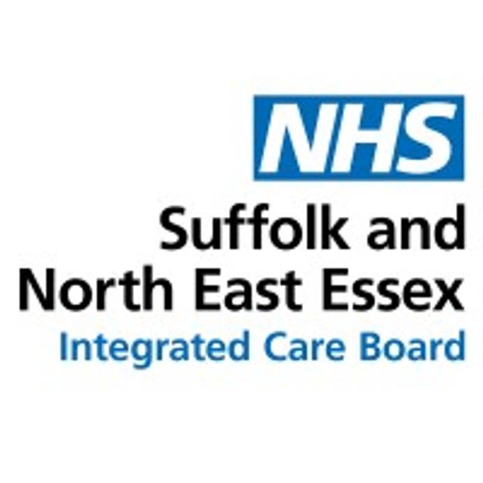 NHS Suffolk and North East Essex Integrated Care Board logo