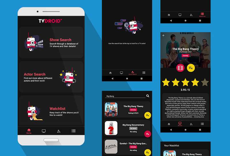 Nicolas Nuttall - TVDROID Mobile Application (React Native)