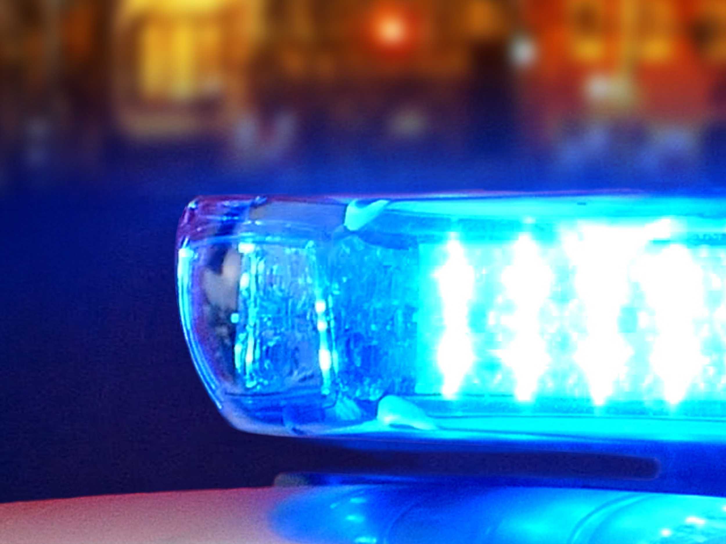 Emergency blue light