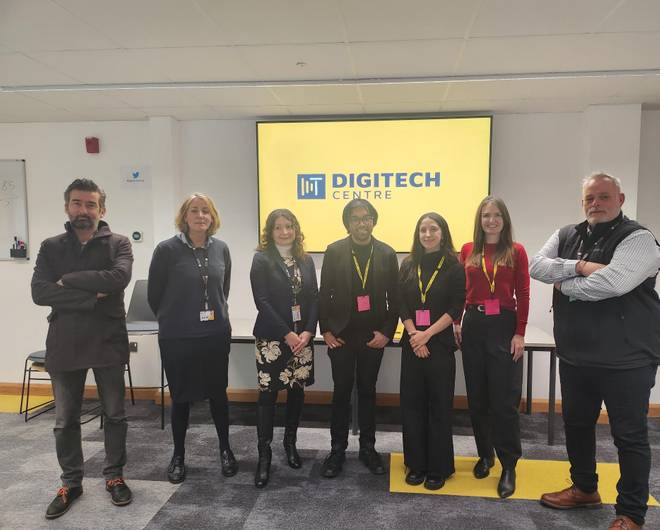 Group of people at DigiTech