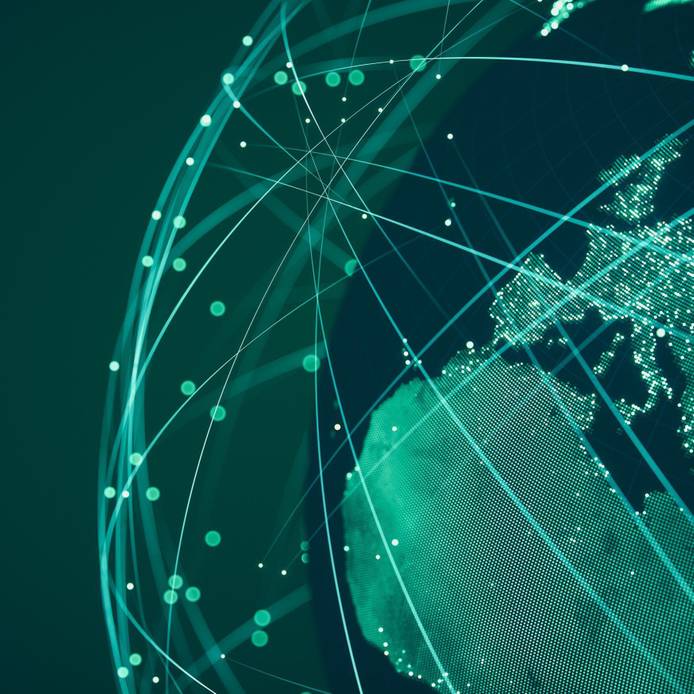 Aerial view of Stonehendge