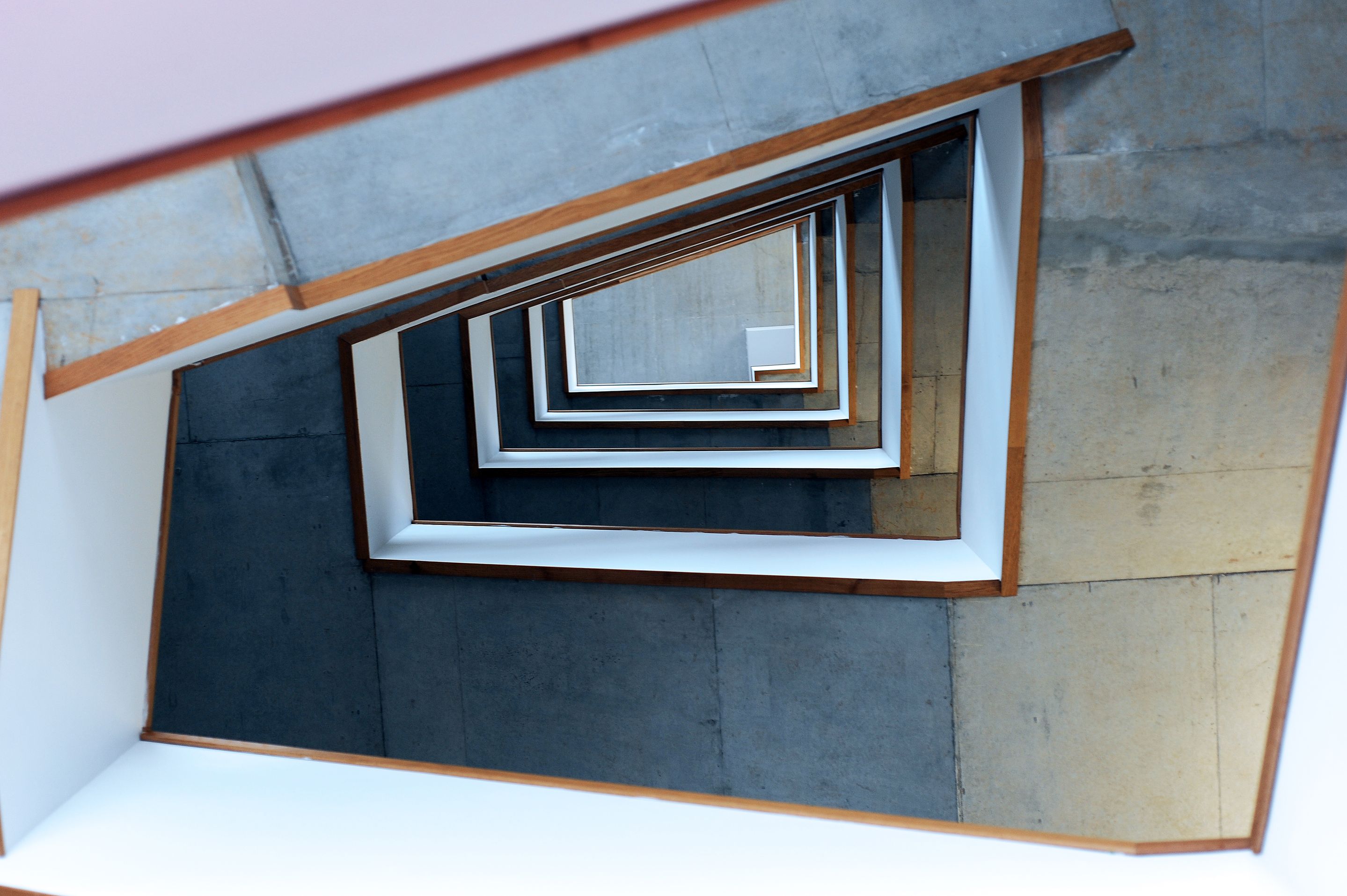 Stairwell in the Waterfront Building