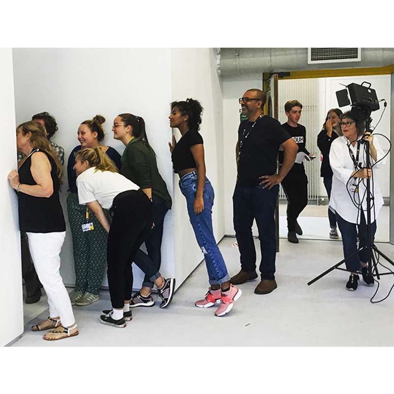 Group studio activity Fine Art